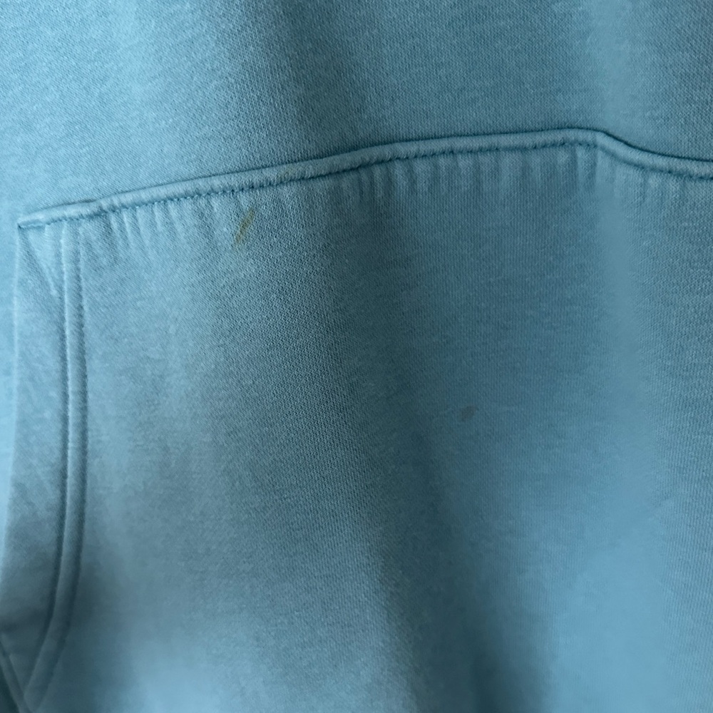 Nike Men's Teal Blue Pullover Hoodie - Picture 3 of 5